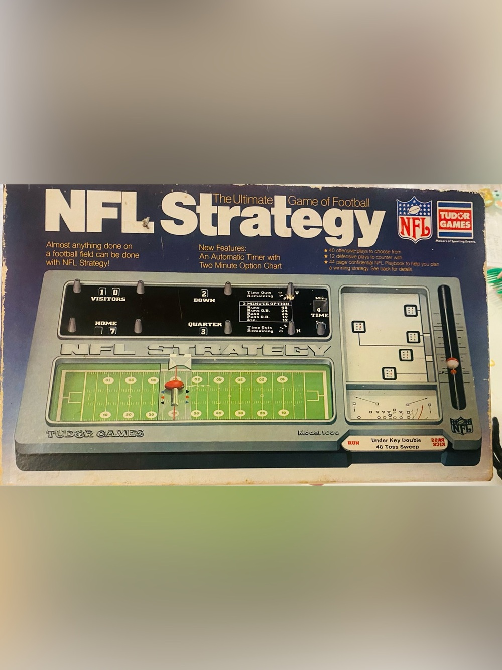 Vintage NFL Strategy The Ultimate Game of Football Defensive and Offensive Plays